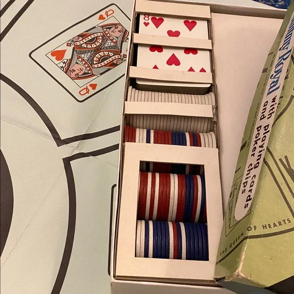 1959 Whitman Rummy Royal Card Game Set - Michigan - Picture 2 of 4